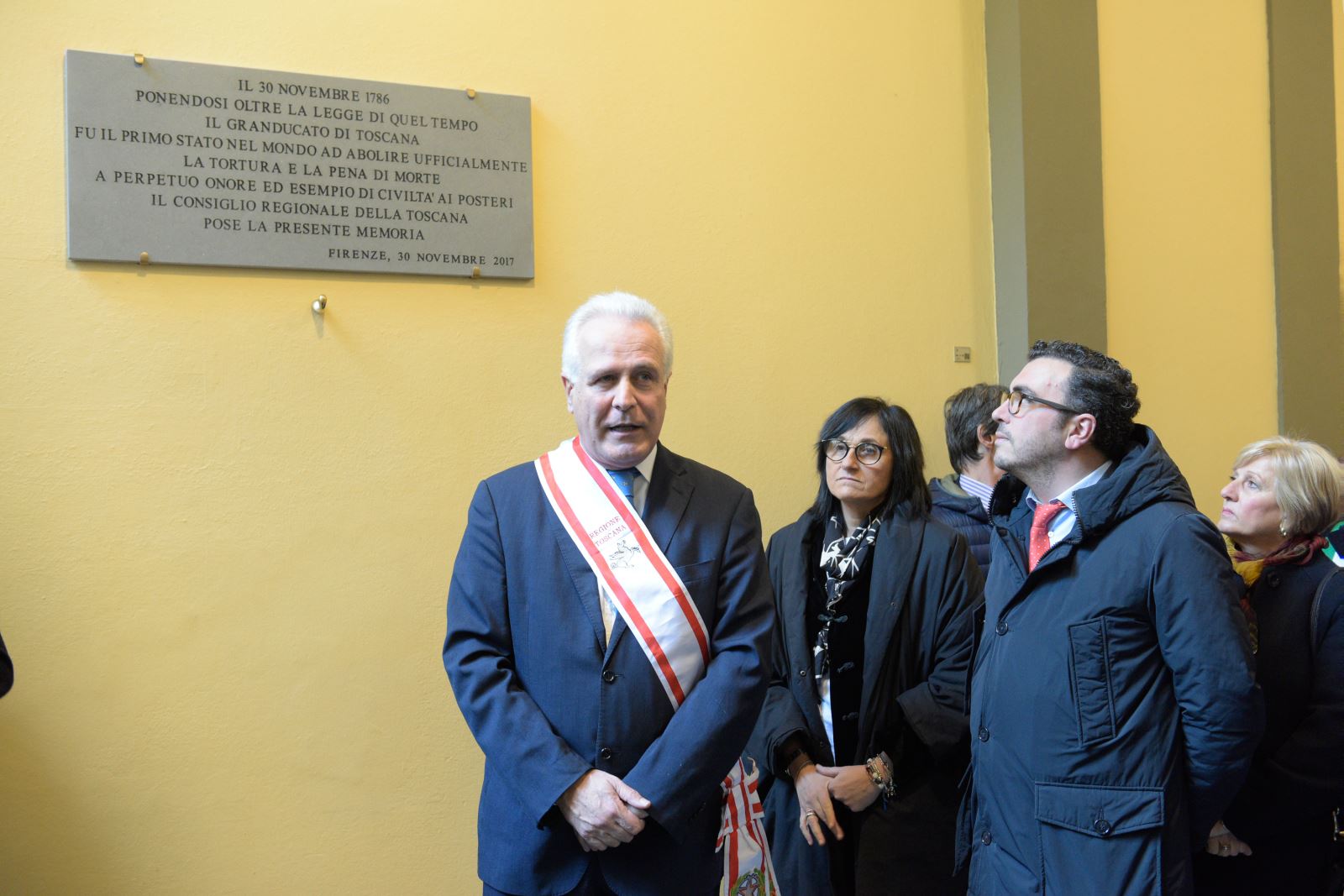 Festa della Toscana 2017 apposizione lapide commemorativa